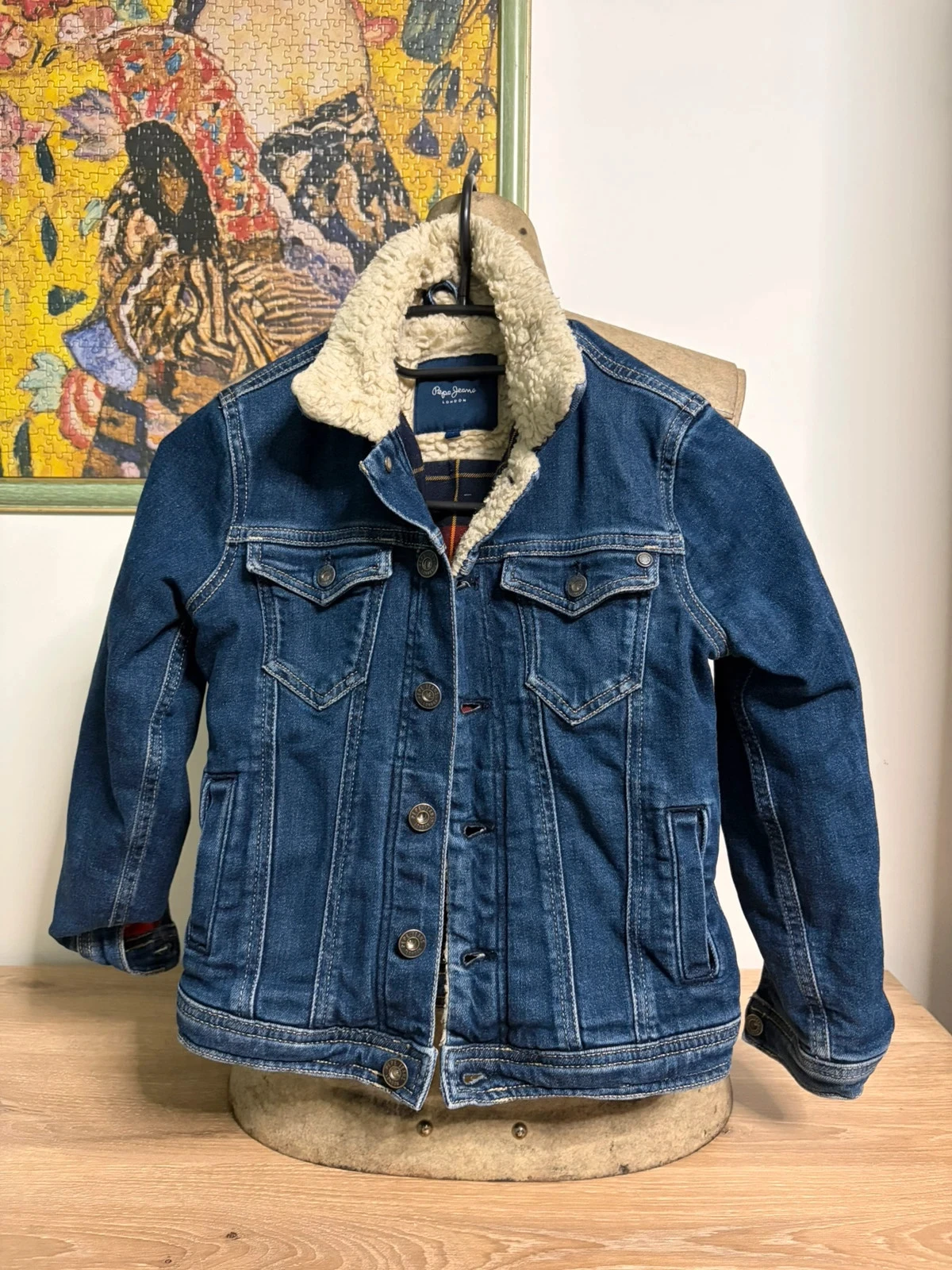 Veste jean 8 ans